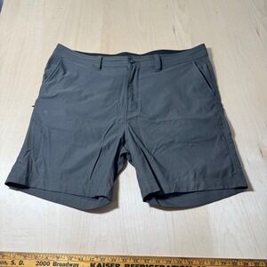Prana Mens 38W Gray Shorts Lightweight Casual Outdoor‎ Hiking Travel